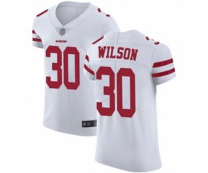 San Francisco 49ers #30 Jeff Wilson White Vapor Untouchable Elite Player Football Jersey