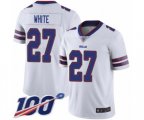 Buffalo Bills #27 Tre'Davious White Vapor Untouchable Limited Player 100th Season Football Jersey
