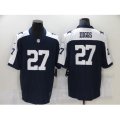 Dallas Cowboys #27 Trevon Diggs Blue Throwback Limited Stitched Football Jersey