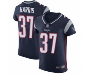 New England Patriots #37 Damien Harris Navy Blue Team Color Vapor Untouchable Elite Player Football Jersey