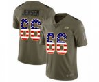Tampa Bay Buccaneers #66 Ryan Jensen Limited Olive USA Flag 2017 Salute to Service NFL Jersey