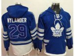 Toronto Maple Leafs #29 William Nylander Blue Name & Number Pullover NHL Hoodie