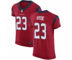 Houston Texans #23 Carlos Hyde Red Alternate Vapor Untouchable Elite Player Football Jersey