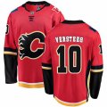 Calgary Flames #10 Kris Versteeg Fanatics Branded Red Home Breakaway NHL Jersey