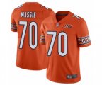 Chicago Bears #70 Bobby Massie Orange Alternate 100th Season Limited Football Jersey