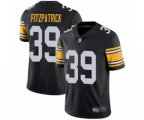 Pittsburgh Steelers #39 Minkah Fitzpatrick Black Alternate Vapor Untouchable Limited Player Football Jersey