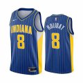 Nike Pacers #8 Justin Holiday Blue NBA Swingman 2020-21 City Edition Jersey