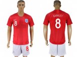 England #8 Barkley Away Soccer Country Jersey