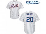 New York Mets #20 Neil Walker Replica White Home Cool Base MLB Jersey
