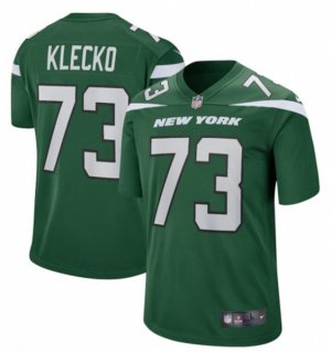 New York Jets Retired Player #73 Joe Klecko Nike Gotham Green Vapor Limited Jersey