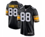 Pittsburgh Steelers #88 Nick Vannett Game Black Alternate Football Jersey