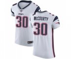 New England Patriots #30 Jason McCourty White Vapor Untouchable Elite Player Football Jersey