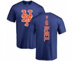New York Mets #6 Jeff McNeil Royal Blue Backer T-Shirt
