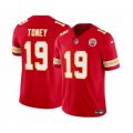 Kansas City Chiefs #19 Kadarius Toney Red 2023 F.U.S.E. Vapor Untouchable Limited Football Stitched Jersey