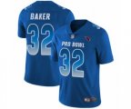 Arizona Cardinals #32 Budda Baker Limited Royal Blue 2018 Pro Bowl Football Jersey