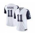 Dallas Cowboys #11 Micah Parsons White 2023 F.U.S.E. Vapor Limited Stitched Football Jersey