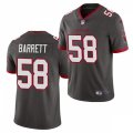 Tampa Bay Buccaneers #58 Shaquil Barrett Nike Pewter Alternate Vapor Limited Jersey