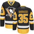 Pittsburgh Penguins #35 Tom Barrasso Reebok Black Premier Jersey