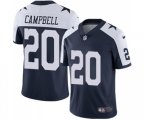 Dallas Cowboys #20 Ibraheim Campbell Navy Blue Throwback Alternate Vapor Untouchable Limited Player Football Jersey