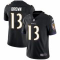 Baltimore Ravens #13 John Brown Black Alternate Vapor Untouchable Limited Player NFL Jersey