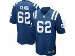 Indianapolis Colts #62 Le'Raven Clark Game Royal Blue Team Color NFL Jersey