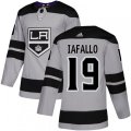 Los Angeles Kings #19 Alex Iafallo Premier Gray Alternate NHL Jersey