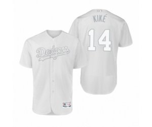 Los Angeles Dodgers Enrique Hernandez KikÃ© White 2019 Players\' Weekend Authentic Jersey