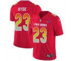 Buffalo Bills #23 Micah Hyde Limited Red 2018 Pro Bowl Football Jersey