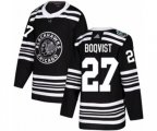 Chicago Blackhawks #27 Adam Boqvist Authentic Black 2019 Winter Classic NHL Jersey