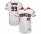 Arizona Diamondbacks #99 Taijuan Walker White Home Authentic Collection Flex Base Baseball Jersey