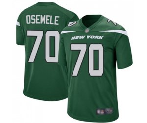 New York Jets #70 Kelechi Osemele Game Green Team Color Football Jersey