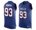 Buffalo Bills #93 Trent Murphy Limited Royal Blue Player Name & Number Tank Top Football Jersey