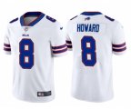 Buffalo Bills #8 O. J. Howard White Vapor Untouchable Limited Stitched Football Jersey
