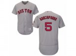 Boston Red Sox #5 Nomar Garciaparra Grey Flexbase Authentic Collection MLB Jersey