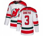 New Jersey Devils #3 Ken Daneyko Premier White Alternate Hockey Jersey