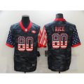 San Francisco 49ers #80 Jerry Rice Camo Flag Nike Limited Jersey