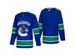 Vancouver Canucks Blue 2017-2018 Season New-Look Blank Jersey