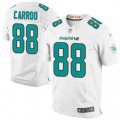 Miami Dolphins #88 Leonte Carroo Elite White NFL Jersey