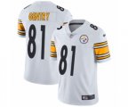 Pittsburgh Steelers #81 Zach Gentry White Vapor Untouchable Limited Player Football Jersey