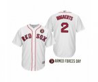 2019 Armed Forces Day Xander Bogaerts Boston Red Sox White Jersey
