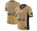 Los Angeles Rams #37 Sam Shields Limited Gold Rush Drift Fashion Football Jersey