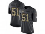 Tampa Bay Buccaneers #51 Kendell Beckwith Limited Black 2016 Salute to Service NFL Jersey