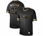 Philadelphia Phillies #22 Andrew McCutchen Authentic Black Gold Fashion Baseball Jersey