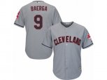 Cleveland Indians #9 Carlos Baerga Replica Grey Road Cool Base MLB Jersey