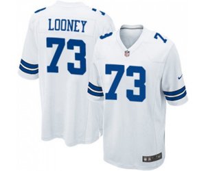 Dallas Cowboys #73 Joe Looney Game White Football Jersey