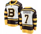 Boston Bruins #7 Phil Esposito White 2019 Winter Classic Fanatics Branded Breakaway NHL Jersey