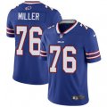 Buffalo Bills #76 John Miller Royal Blue Team Color Vapor Untouchable Limited Player NFL Jersey