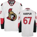 Ottawa Senators #67 Ben Harpur Authentic White Away NHL Jersey