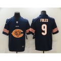Chicago Bears #9 Nick Foles Nike Navy Vapor Limited Jersey
