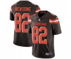 Cleveland Browns #82 Ozzie Newsome Brown Team Color Vapor Untouchable Limited Player Football Jersey